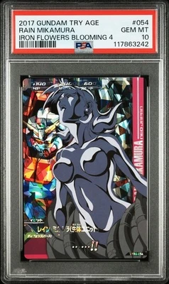 PSA10 TKR4-054 R Rain Mikamura Gundam Try Age Appraisal - Image 1 of 2