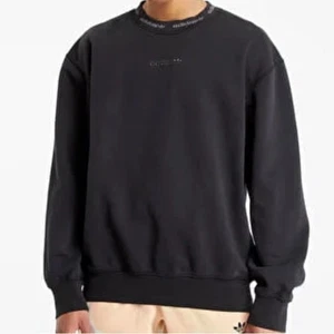 ADIDAS Men's Sweatshirt black DYED CREWNECK size s - Picture 1 of 8
