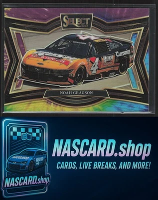 2025 Panini Select #196 Noah Gragson Tie-Dye Prizms #/25 - Image 1 of 2