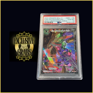 PSA 10 King PIccolo GFR Giant Force Rare Draft Box Card Super DBS Z DBZ Heroes - Picture 1 of 3