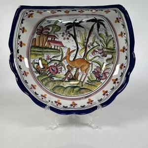 Bricolarte Hängeschale Dekor Hirsch und Blumen 1055 Pombal, Portugal - Bild 1 von 12