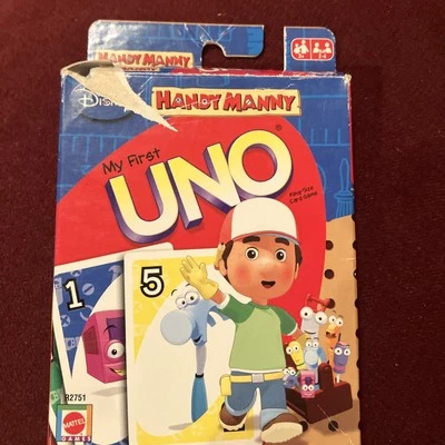 Handy Manny My First Uno Cards By Mattel - Image 1 of 4