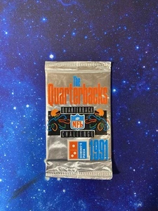 The Quarterbacks Challenge 1991 Upper Deck Domino's Pizza Sealed Pack - Picture 1 of 2