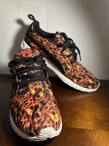 Size US 13- PUMA Carson Runner Flame Pattern - Used - Picture 1 of 6