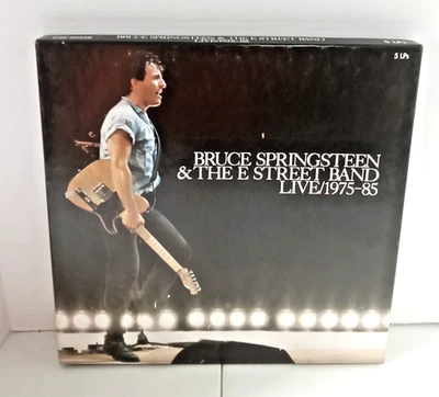 Bruce Springsteen Live 5 LP Box Set 1975-85 LP NM Vinyl/ EX Box Album - Image 1 of 4