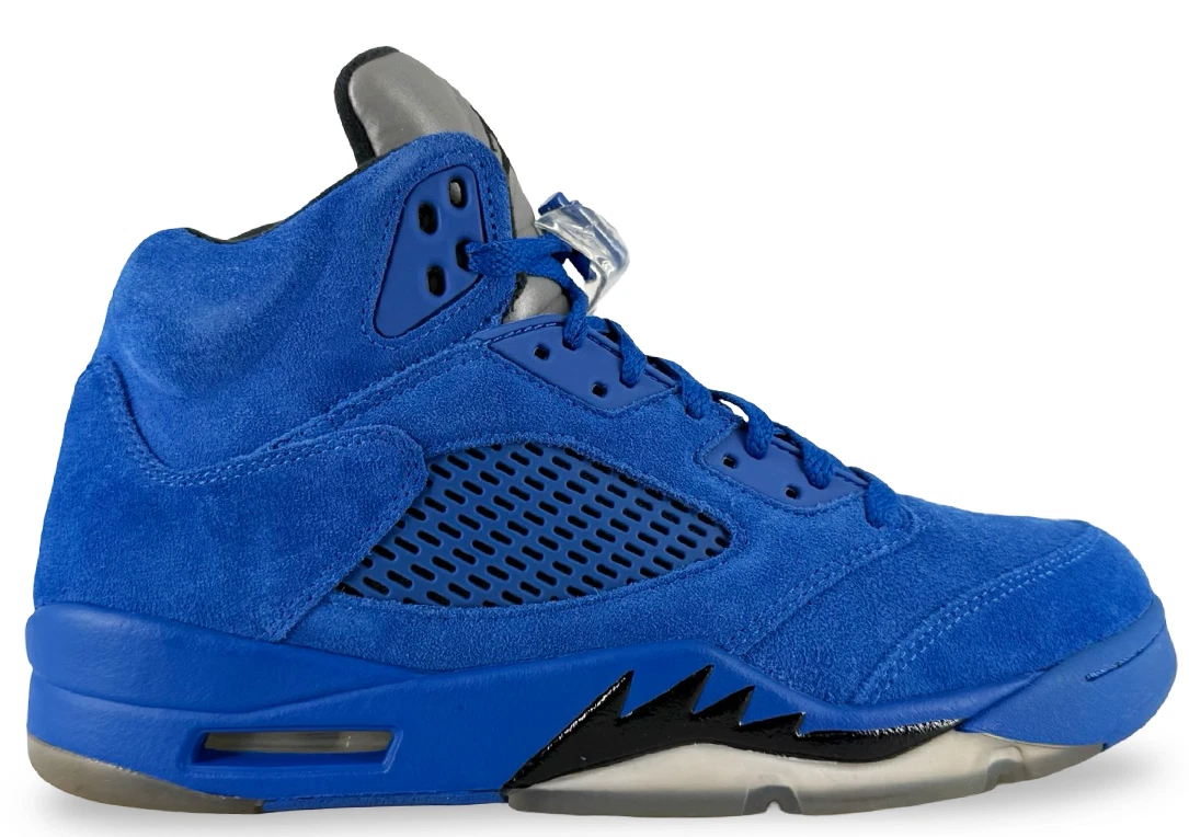 Jordan 5 Retro Blue Suede - огромный выбор по лучшим ценам | eBay