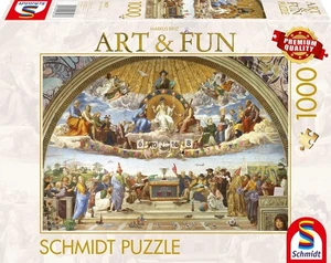 NEW Schmidt Jigsaw Puzzle 1000 Pieces Disputation of the Holy Sacrament 2024 - Picture 1 of 2