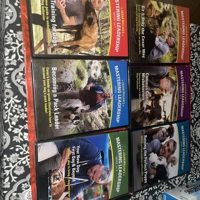 Cesar Millan's Mastering Series Complete 1-6 DVD Box Set. 5/6 New. Box Has Tears - Image 1 of 4