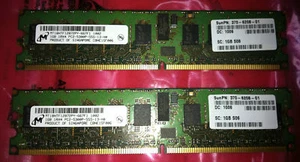 4x SUN X7801A 2GB Memory Kit (2x 1GB 370-6208-01) - Picture 1 of 1