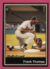 1991 Ballstreet # 23 Frank Thomas Baseball Card