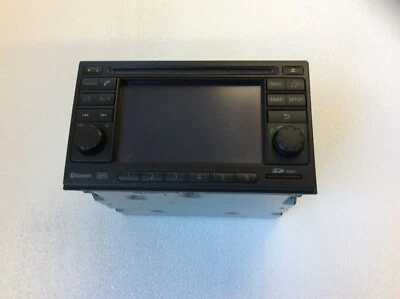 2013 NISSAN QASHQAI MK1 SAT NAV CD UNIT MULTIFUNCTION DISPLAY SCREEN 7612830023 - Image 1 of 4