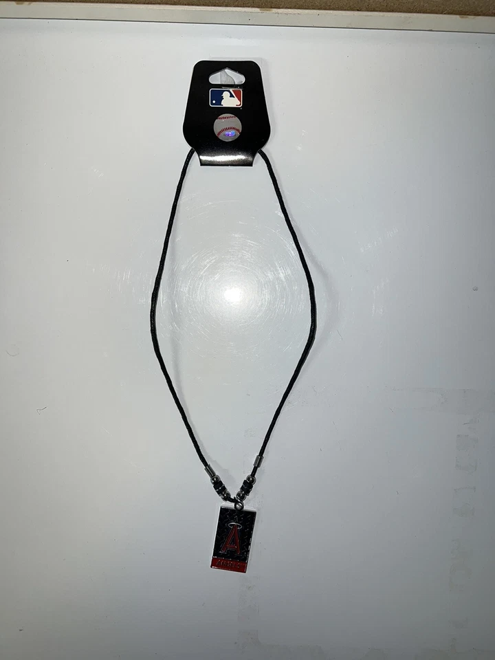 Los Angeles Anaheim Angels Necklace w/ Logo Charm MLB Licensed Jewelry - Image 1 of 2