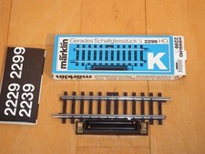 10 Voies Courbes Märklin H0 K-Gleis - Neuf, Emballage D'Origine (Réf. 2231)