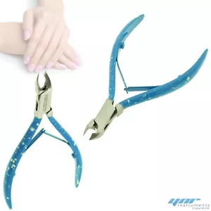 Cuticle Scissors Tenailles Coupantes Pousseurs Tailleur Coupe-Ongles Morte Peau - Picture 1 of 3