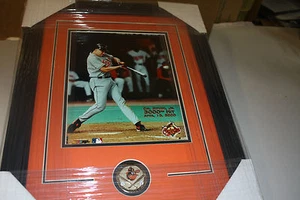BALTIMORE ORIOLES CAL RIPKEN JR #8 FRAMED 8X10 PHOTO 2131 POSE IRON MAN - Picture 1 of 2