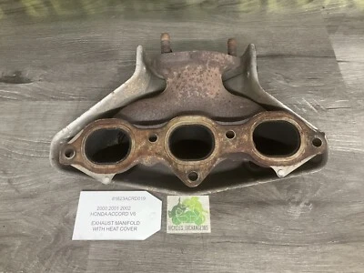 2000 00 2001 01 2002 02 HONDA ACCORD V6 EXHAUST MANIFOLD HEAT SHIELD H15 - Изображение 1 из 4