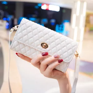 Für iPhone 14 Plus Pro Max Hülle Luxus Damen Umhängetasche Geldbörse Handtasche - Bild 1 von 83