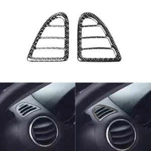 2Pcs Carbon Fiber Side Air Vent Outlet Cover Trim For Mazda RX-8 2004-2008 - Picture 1 of 11