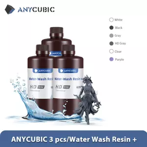 3KG Water Washable Resin 3D Drucker Resin Wasser Abwaschbar UV Resin 405nm Harz - Bild 1 von 15