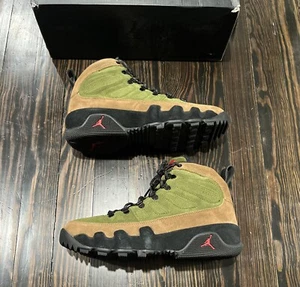 Air Jordan 9 Retro Boot NRG Military Brown Men’s Size 8.5 AR4491-200 - Picture 1 of 9