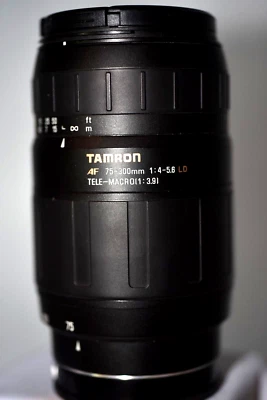Tamron AF 75-300mm F4-5.6 LD Tele-Macro Lens. for Minolta AF/Sony A-Mount. 672D. - Image 1 of 4
