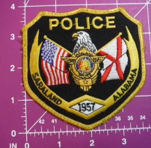 Saraland Police Patch Alabama AL  - Picture 1 of 2