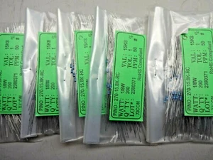 15.8K OHM 1/8 WATT 1% RESISTORS 1000 PIECES XICON BRAND - Picture 1 of 2