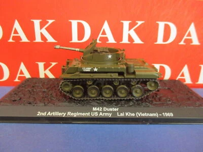 Die cast 1/72 Modellino Carro Armato Tank M42 Duster US Army Vietnam 1969 - Immagine 1 di 4