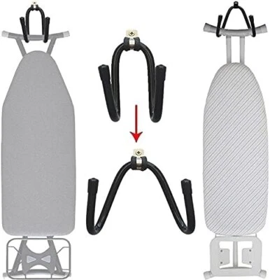 BRANDED Pmsanzay Ironing Board Hanger Wall Mount Holder Organizer Wall...