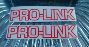 2x pro-link 1'' x6 '' , autocollant , stickers decal 14 color choices - Picture 1 of 1