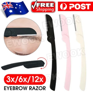 3/6/12 Pack Dermaplaning Tool, Demaplaning Blade, Eyebrow Razor AU - Picture 1 of 12
