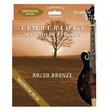 Timberidge Medium Tension 80/20 Bronze Mandolin Strings (10-34)