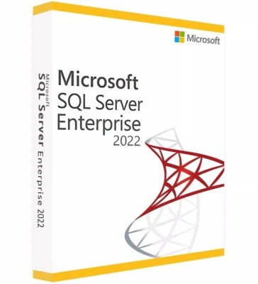 Microsoft SQL Server 2022 Enterprise with 96 Core License, unlimited User CALs - Image 1 of 3