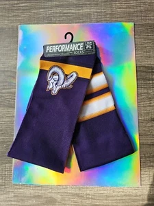 Amsterdam Highschool Ram Mascot Performance Socks - Picture 1 of 3