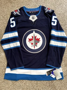 Camiseta deportiva de hockey Winnipeg Jets Scheifele Home Adidas AeroReady nueva con etiquetas NHL TALLA 46 - Imagen 1 de 6