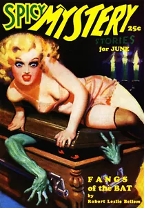 Spicy Mystery Stories - June 1935 - Magazine Cover Poster - Picture 1 of 1