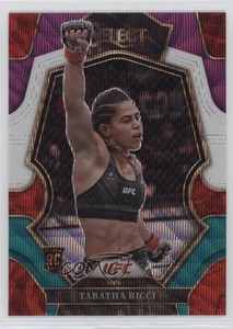 2023 Panini Select UFC Premier Level Tri-Color Prizm Tabatha Ricci Rookie RC