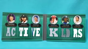 2007 TRIPLE THREADS ROGER CLEMENS RANDY JOHNSON PEDRO MARTINEZ /18 TRIKOT A2 - Bild 1 von 6