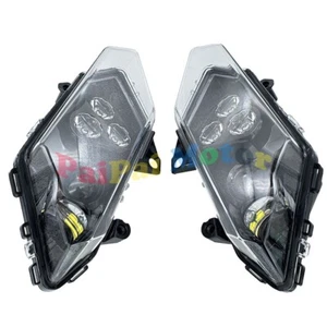 For 2017-2023 Can Am Maverick X3 XDS Turbo R Headlight Front Head Light Lamp Set - Picture 1 of 9