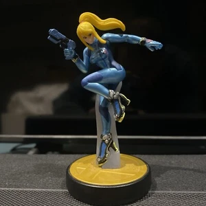 Zero Suit Samus (Metroid) Nintendo Amiibo SUPER SMASH BROS- rare item, unboxed - Picture 1 of 6