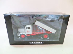 MINICHAMPS 999005 'CAMIÓN VOLQUETE MERCEDES BENZ L3500 KLENKES BAU' 1:43 SIN USAR, EN CAJA/EN CAJA - Imagen 1 de 7