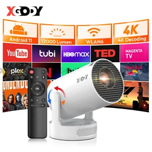 XGODY Beamer Tragbarer Mini Projektor 4K 10000 Lumen 1080P LED FHD Heimkino HDMI - Bild 1 von 11