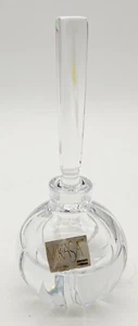 Vintage Mikasa Slovenia Cut Crystal Perfume Bottle With Stopper Art Deco - Picture 1 of 10