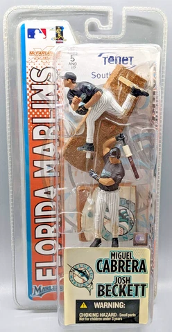 MIGUEL CABRERA & JOSH BECKETT Florida Marlins McFarlane Toys MLB Figures 2005 Cover