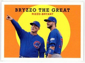 2018 Topps Archives Baseball 1959 Topps Combos Anthony Rizzo Kris Bryant #302