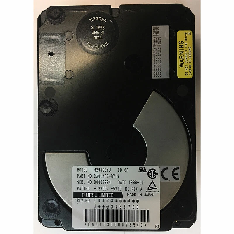 CA01407-B713 - Fujitsu 9.1GB 7200 RPM SCSI 5.25" HDD 50 pin - Image 1 of 1