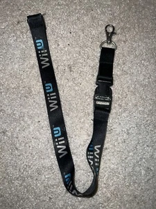Nintendo Wii U Official Lanyard Keychain Promo Special - Picture 1 of 2