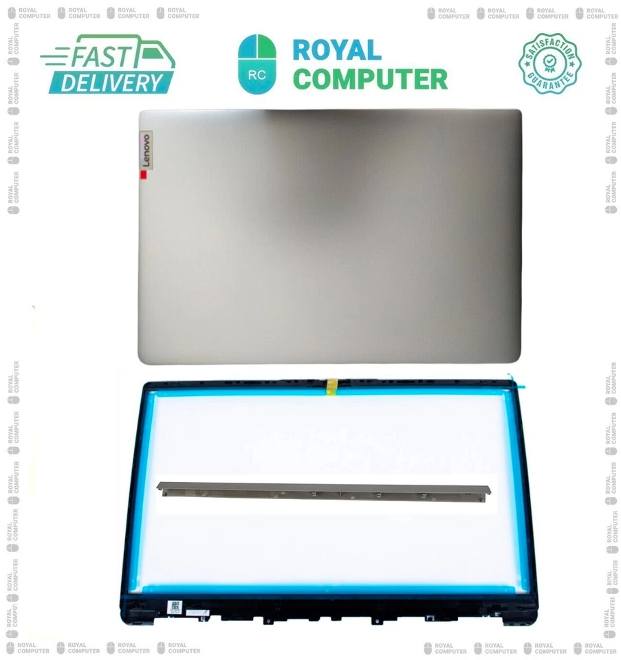 ROYALCOMPUTERS LCD Back Cover Bezel H Cover Hinges For Lenovo IdeaPad 1 15ADA7 1 15AMN7 UK