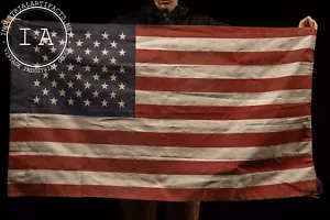 Vintage 50 Sterne amerikanische Flagge - Bild 1 von 6