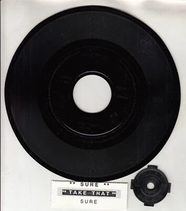 TAKE THAT  Sure 7" 45 rpm vinyl record NEW RARE! + juke box title strip - Picture 1 of 1